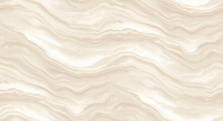 Obraz premium Beige marble texture creating wavy horizontal lines background