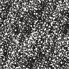 Vector seamless pattern. Abstract spotty texture. Natural monochrome design. Creative background with rounded spots. Spotty monochrome texture.