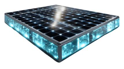 Solar Panel Energy Futuristic Technology Clean Power Source