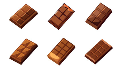 Variety of Chocolates: A tempting visual feast, a collection of meticulously crafted chocolate bars, each displaying unique textures and cocoa richness. From smooth to textured.