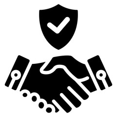 Commitment Glyph Icon