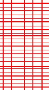 Crimson Grid: A Bold Minimalist Design