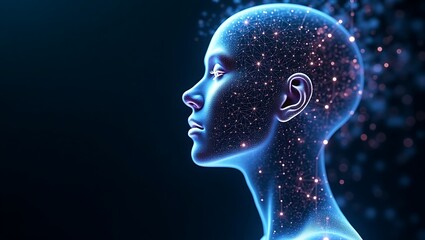 High quality Professional Digital mind networked brain artificial intelligence stock