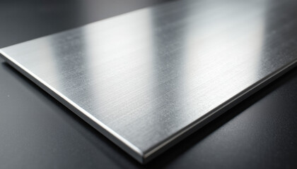 Silver Brushed Stainless Steel Sheet With Grey