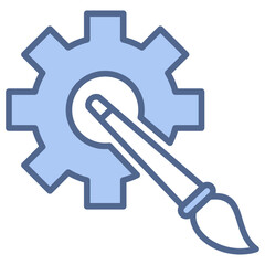 Resources Blue Icon