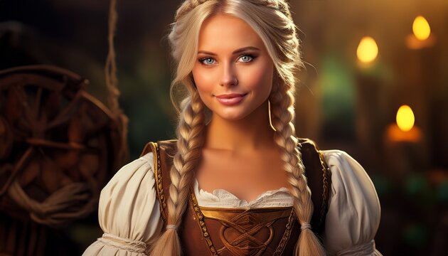 Portrait Blondine