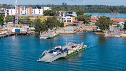 The Putney Putney and Mortlake, Sydney. The vehicular ferry between Mortlake and Putney commenced operating on 16 May 1928 The service was established to serve the factory areas of Mortlake.