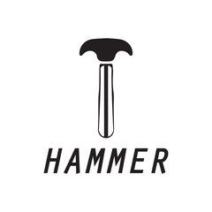 hammer logo design icon graphic image