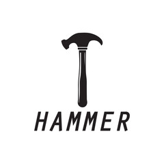 hammer logo design icon graphic image