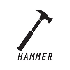 hammer logo design icon graphic image