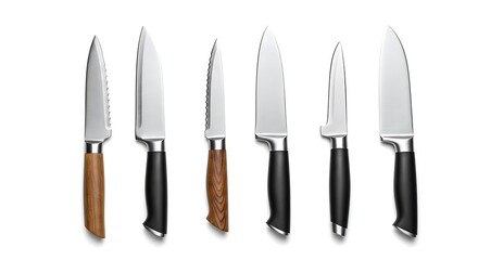 Assortment of kitchen knives