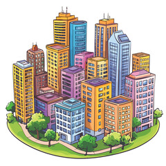 city clip art