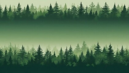 Obraz premium Luminous green waves cascade across a dark backdrop, creating a dynamic and energetic composition.