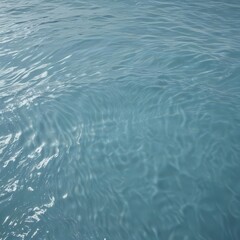 Obraz premium Abstract light blue water, subtle waves ripple across serene surface , aqua, artwork