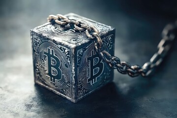 Ancient bitcoin cube chained