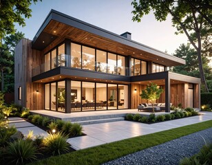 Modern Luxury Home Design Stunning Contemporary Architecture with Expansive Glass Walls