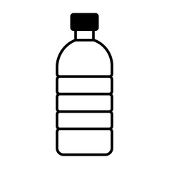 Fototapeta premium Water Bottle glyph icon