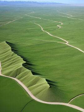wind erosion physiognomy landscape in qinghai