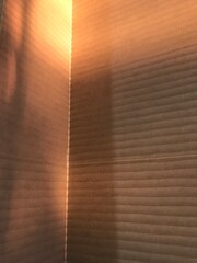 light on the wall