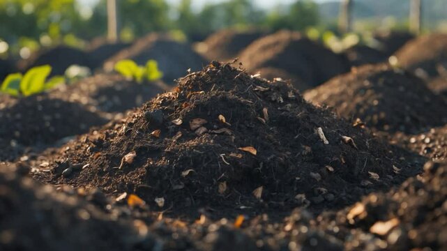 Compost for Garden Use Created to Recycle Organic Waste: A Focus on Recycling and Sustainability