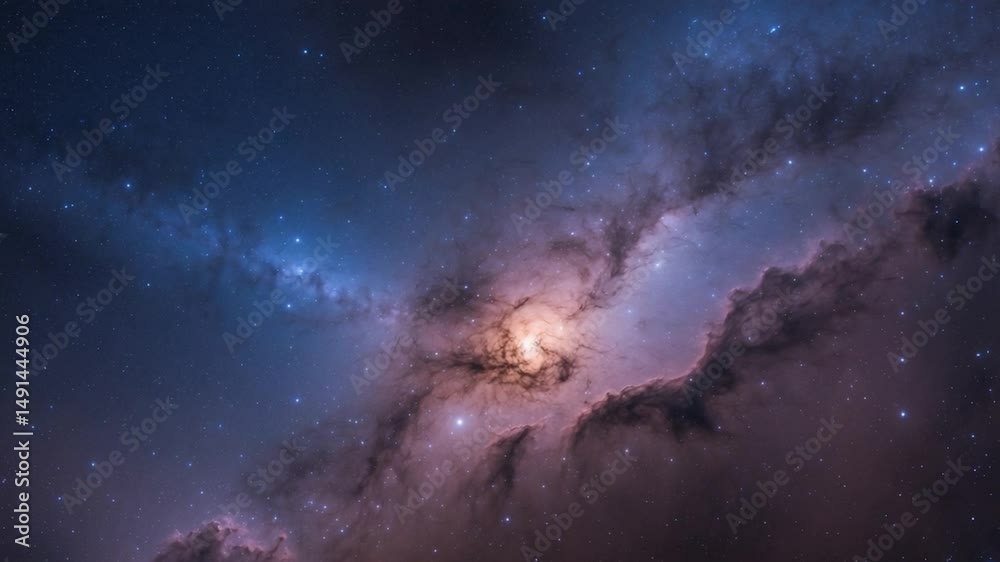 Wall mural ngc 7380, referred to as the wizard nebula, within the constellation cepheus