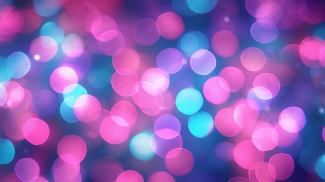 Defocused abstract background with lights.