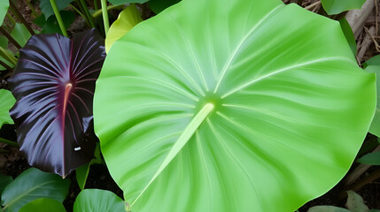 Alocasia macrorrhizos is a species of flowering plant in the arum family (Araceae). Common names include giant taro, ape, giant alocasia, biga and pia.