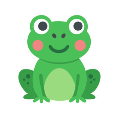 green frog cartoon
