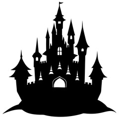 Obraz premium castle in the night