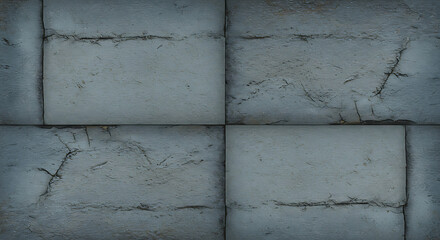 Weathered Concrete Blocks Grunge Texture Background Surface Detail