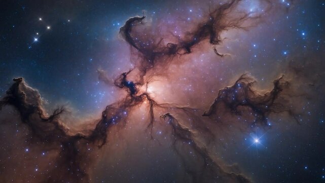 The Elephant Trunk Nebula; An emission nebula situated roughly 2,500 light years away within the constellation Cepheus.