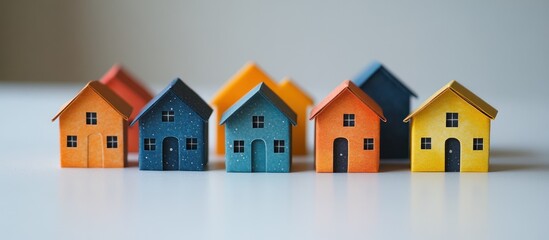 Colorful Miniature Houses