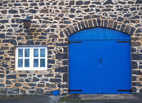 The famous Kipper smokehouse in Craster, Northumberland, North East England