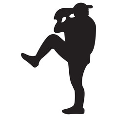 Obraz premium softball pitcher