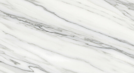 White Marble Texture Luxurious Seamless Pattern Background with Grey Veins for Interior Design, Flooring, Countertops, Walls