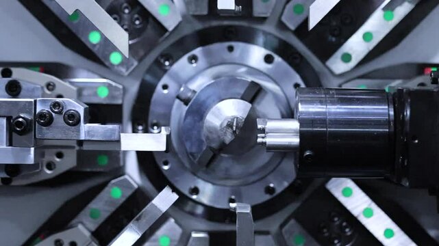 Multi axis CNC spring forming machine, High precision industrial wire bending automation, Multi axis high precision CNC machine industrial spring coiling technology.