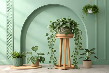 Indoor plants green aesthetic home decor houseplant potted plant design