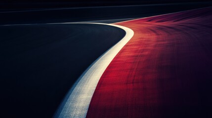 Abstract race track curve design background for motorsport and speed racing events use
