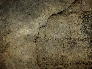 Damaged abstract concrete wall texture for background design.