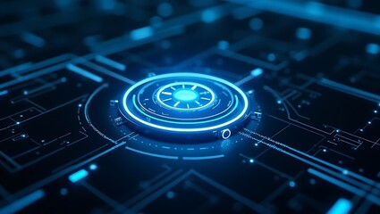 High quality Professional Futuristic technology interface digital circuit board stock