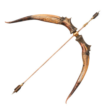 Elden Ring:  Lion's Claw Bow on white background