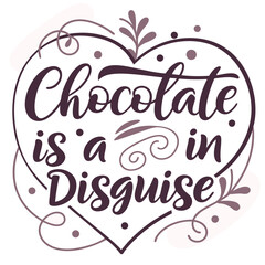  Chocolate vector T-shirt design 