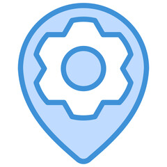  Location Setting Icon