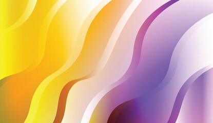 Template Modern Background With Curves Lines. For Elegant Pattern Cover Book. Vector Illustration with Color Gradient.
