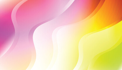 Wavy Background. For Flyer, Brochure, Booklet And Websites Design Vector Illustration with Color Gradient.