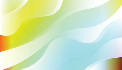 Blurred Decorative Design In Abstract Style With Wave, Curve Lines. For Elegant Pattern Cover Book. Vector Illustration with Color Gradient.