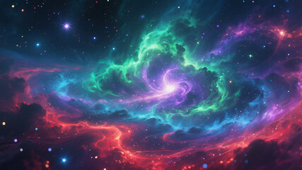 Fototapeta premium Abstract Space Background