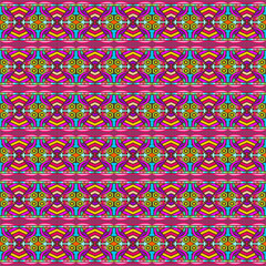 vector of traditional Indonesian ethnic fabric motifs