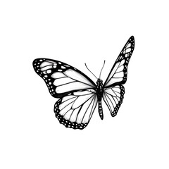 Obraz premium Inkwing's Flight AI Generated