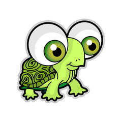 Green Turtle Mascot, Green Turtle Logo, Green Turtle Cartoon, Green Turtle Sticker